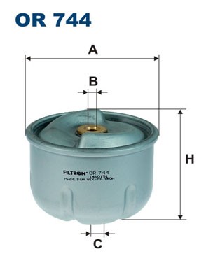 Oljefilter Filtron OR 744 FILTRON