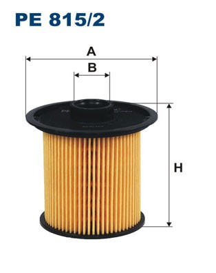Bränslefilter Filtron PE 815/2 FILTRON