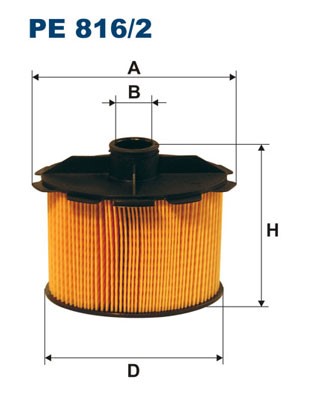 Bränslefilter Filtron PE 816/2 FILTRON