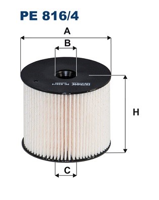 Bränslefilter Filtron PE 816/4 FILTRON