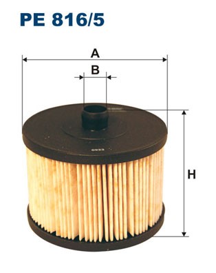 Bränslefilter Filtron PE 816/5 FILTRON