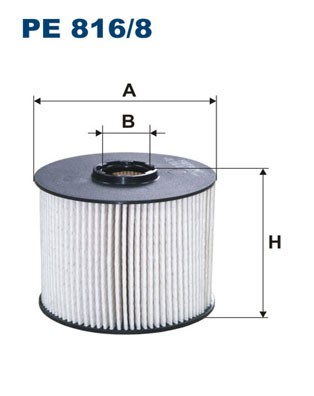 Bränslefilter Filtron PE 816/8 FILTRON
