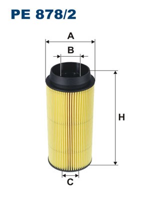 Bränslefilter Filtron PE 878/2 FILTRON