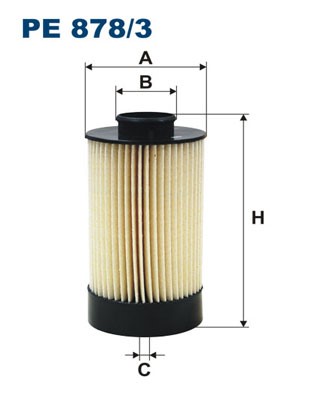 Bränslefilter Filtron PE 878/3 FILTRON