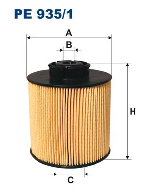 Bränslefilter Filtron PE 935/1 FILTRON Bränslefilter Filtron PE 935/1 FILTRON