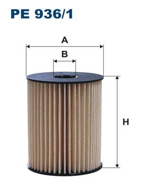Bränslefilter Filtron PE 936/1 FILTRON