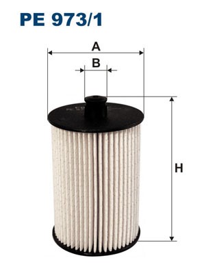 Bränslefilter Filtron PE 973/1 FILTRON