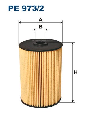 Bränslefilter Filtron PE 973/2 FILTRON