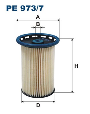 Bränslefilter Filtron PE 973/7 FILTRON