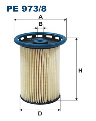 Bränslefilter Filtron PE 973/8 FILTRON