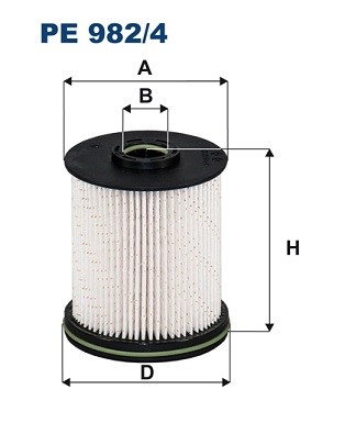 Bränslefilter Filtron PE 982/4 FILTRON