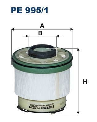 Bränslefilter Filtron PE 995 FILTRON