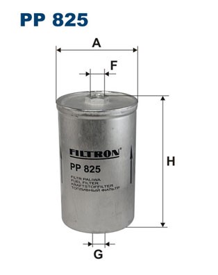 Bränslefilter Filtron PP 825 FILTRON
