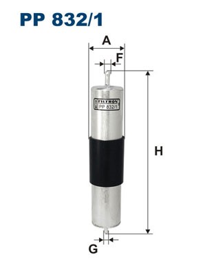 Bränslefilter Filtron PP 832/1 FILTRON
