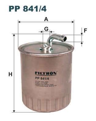 Bränslefilter Filtron PP 841/4 FILTRON