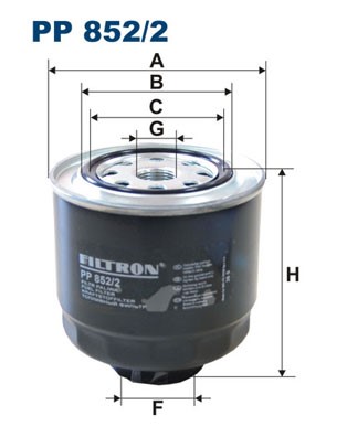 Bränslefilter Filtron PP 852 FILTRON
