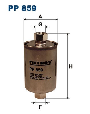 Bränslefilter Filtron PP 859 FILTRON