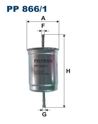Bränslefilter Filtron PP 866 FILTRON