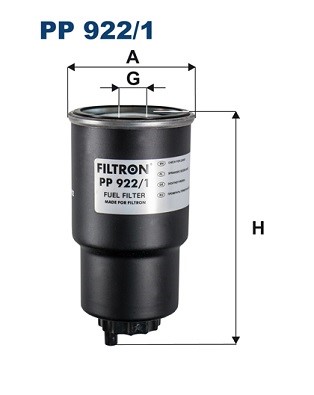 Bränslefilter Filtron PP 922/1 FILTRON