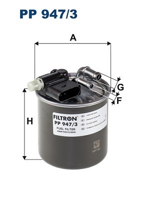 Bränslefilter Filtron PP 947/3 FILTRON