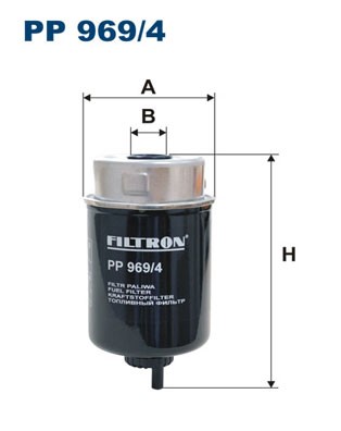 Bränslefilter Filtron PP 969/4 FILTRON