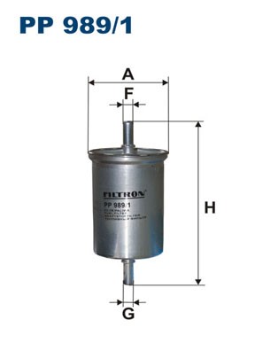 Bränslefilter Filtron PP 989/1 FILTRON