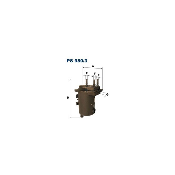 Bränslefilter Filtron PS 980/3 FILTRON