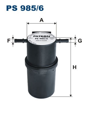 Bränslefilter Filtron PS 985/6 FILTRON