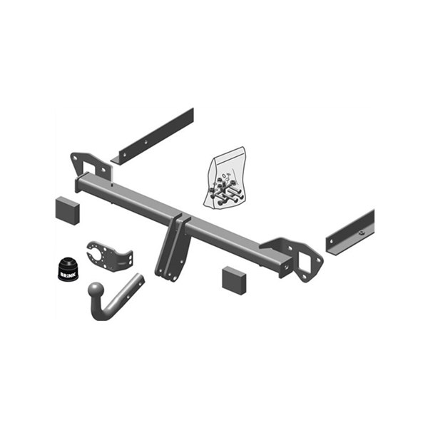 Dragkrok, fast Brink 508600 BRINK