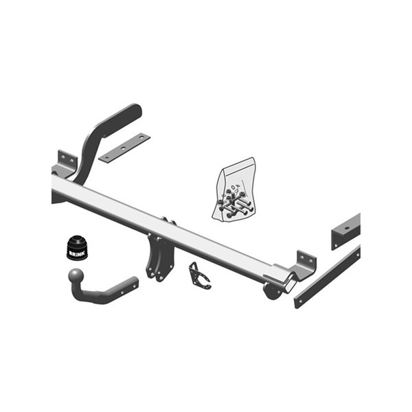 Dragkrok, fast Brink 518900 BRINK