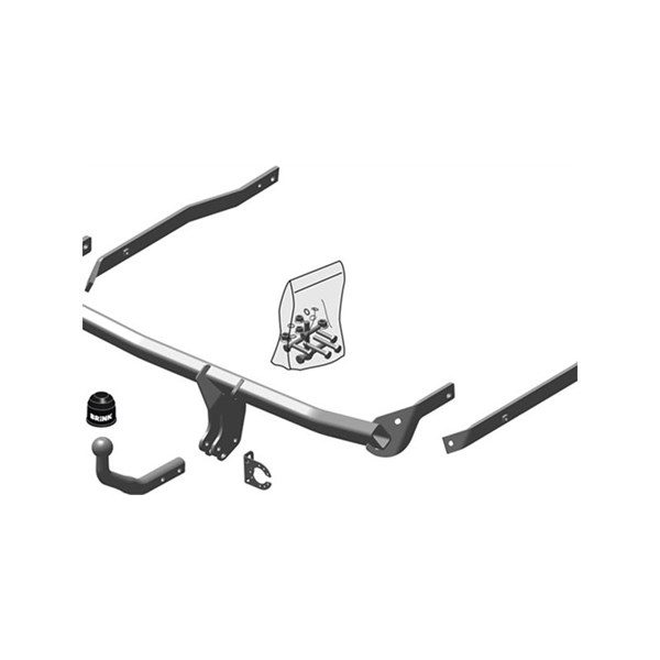 Dragkrok, fast Brink 523100 BRINK