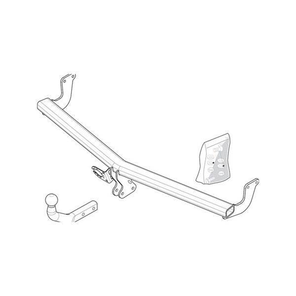 Dragkrok, fast Brink 526600 BRINK