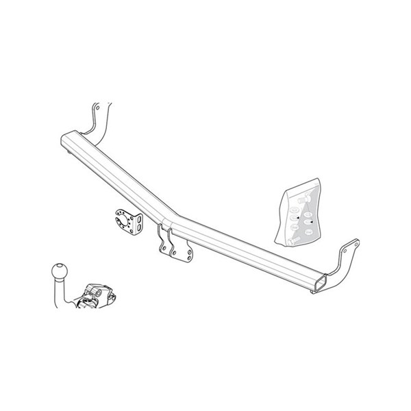 Dragkrok, Avtagbar Brink 526700 BRINK