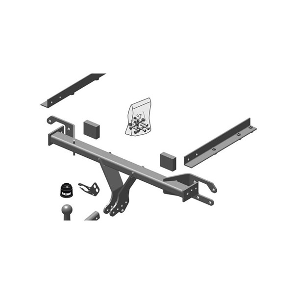 Dragkrok, fast Brink 530600 BRINK