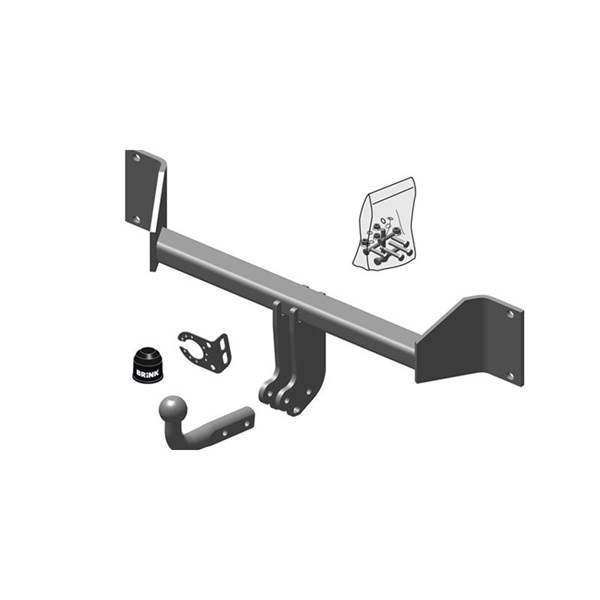 Dragkrok, fast Brink 536100 BRINK