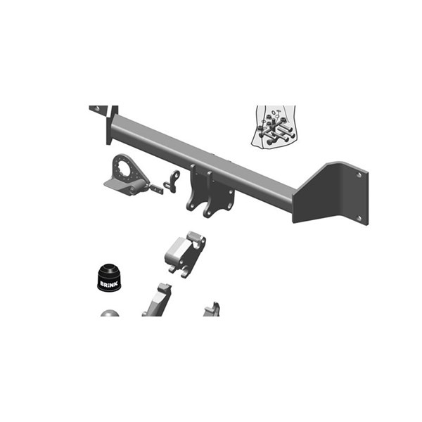 Dragkrok, Avtagbar Brink 536200 BRINK