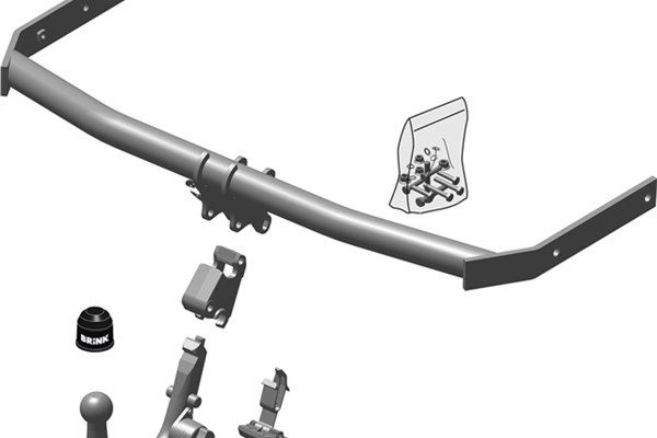 Dragkrok, Avtagbar Brink 537000 BRINK Dragkrok, Avtagbar Brink 537000 BRINK