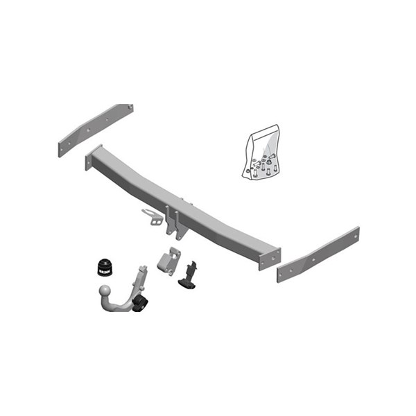 Dragkrok, Avtagbar Brink 537300 BRINK Dragkrok, Avtagbar Brink 537300 BRINK