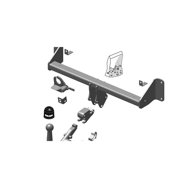 Dragkrok, Avtagbar Brink 549600 BRINK
