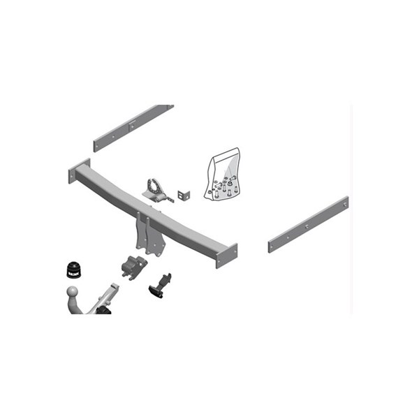 Dragkrok, Avtagbar Brink 550800 BRINK