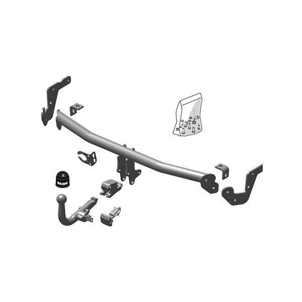 Dragkrok, Avtagbar Brink 556100 BRINK