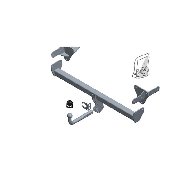 Dragkrok, fast Brink 588400 BRINK