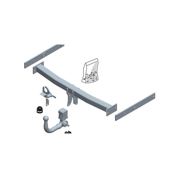 Dragkrok, Avtagbar Brink 589500 BRINK