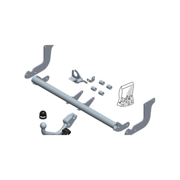 Dragkrok, Avtagbar Brink 593600 BRINK