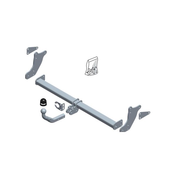 Dragkrok, fast Brink 595400 BRINK