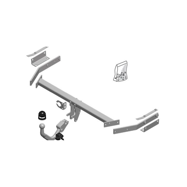 Dragkrok, Avtagbar Brink 597200 BRINK
