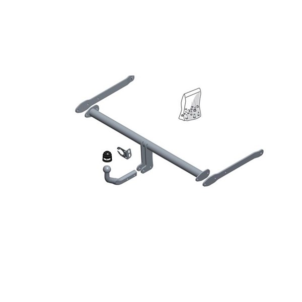 Dragkrok, fast Brink 601900 BRINK