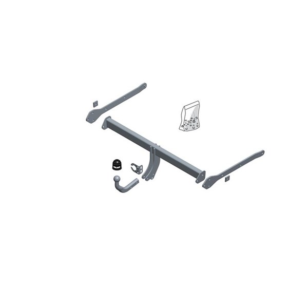 Dragkrok, fast Brink 604200 BRINK