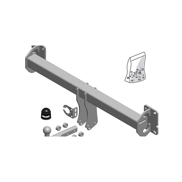 Dragkrok, fast Brink 605800 BRINK Dragkrok, fast Brink 605800 BRINK