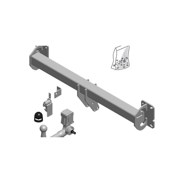 Dragkrok, Avtagbar Brink 605900 BRINK